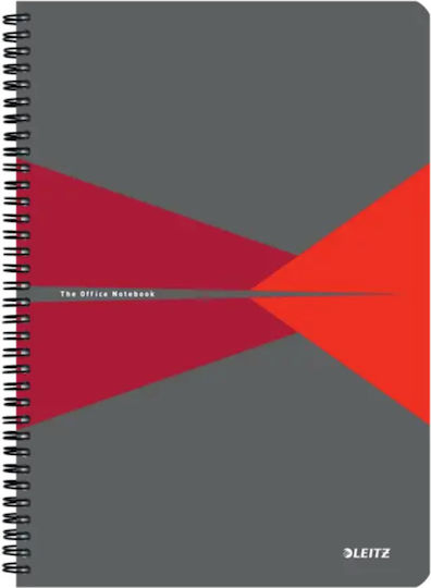 Leitz Spiral Ruled Notebook A4 90 Paper Sheets
