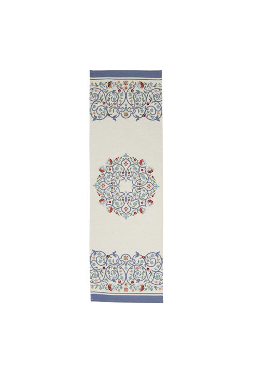 Dimeco Runner Silvia Silver 35x100cm