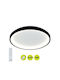 Ceiling Light Alexa-c Led 60w Cct 2919lm 230v Dim Φ40 Black 5252