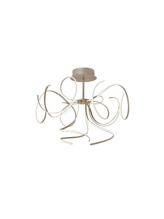 Ceiling Light Ivana D:720 H:450 Light Brown