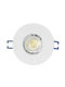 Eurolamp Πλαστικό Χωνευτό Σποτ Λευκό 90x90εκ.