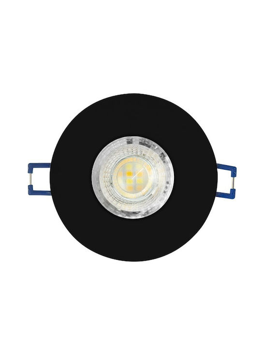 Eurolamp Επιτοίχιο Εξωτερικό Σποτ LED IP54 3W με Ρυθμιζόμενο Λευκό Φως