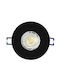 Eurolamp Επιτοίχιο Εξωτερικό Σποτ LED IP54 3W με Ρυθμιζόμενο Λευκό Φως
