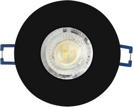 Eurolamp Wall-Mounted Outdoor LED Spot IP54 3W with Adjustable White Light 9cm
