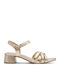Goldene Damen Sandalen