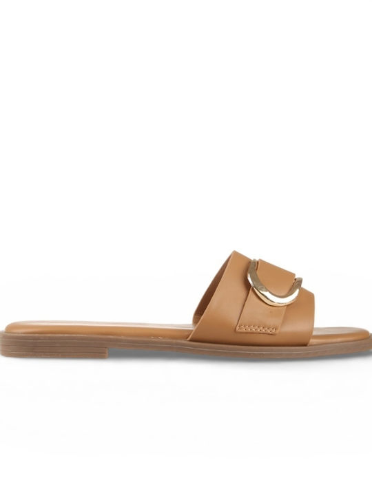 Women's Flat Sandals Brown