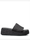 Sandale Flatforme Damă Negre E80-MAURI