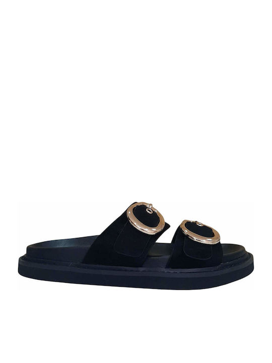 Envie Shoes Γυναικεία Σανδάλια Μαύρα