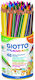 Giotto Creioane Colorate 48 Culori Tub Giotto Stilnovo Maxi