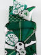 Palamaiki Single Cotton Sheet Set with Elastic Band Panathinaikos F.c 170x260cm 3 Pieces