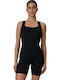 Women's One-piece Shorts Black