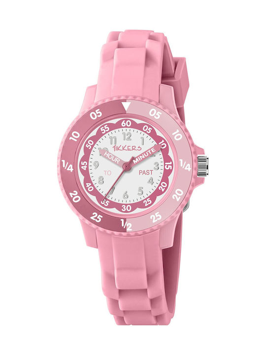 Tikkers Kids Analog Watch Pink
