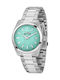 Sector Womens Battery Watch With Silver Metal Bracelet