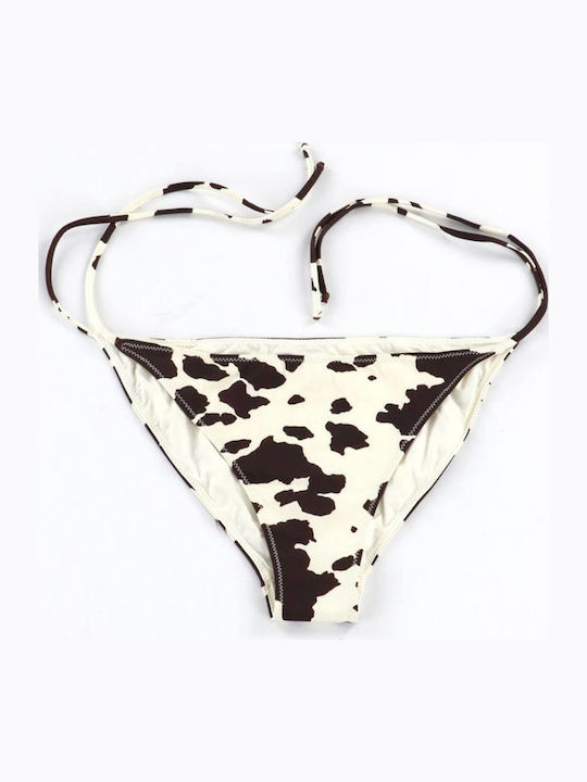 MC2 Bikini Slip with Laces Beige
