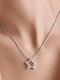 Prince Silvero Necklace With Star Design Made Of Silver 1B-KD094-2