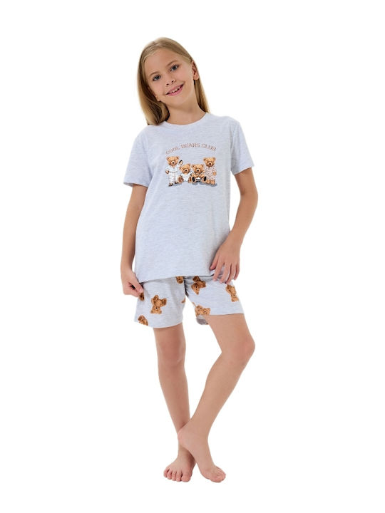 Roly Poly Kinder-Nachtwäsche Sommer Offenes Grau