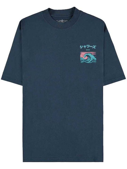 Pokemon – Navy Vaporeon T-shirt Large