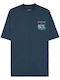 Pokemon – Navy Vaporeon T-shirt Large