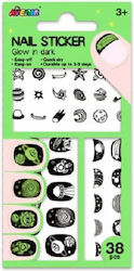 Avenir Stickers Manicure Toy Various Designs 1pc