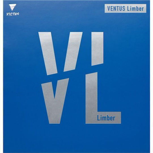 Victas Ventus Limber Racket Rubber Ping Pong in Black Colour 59300