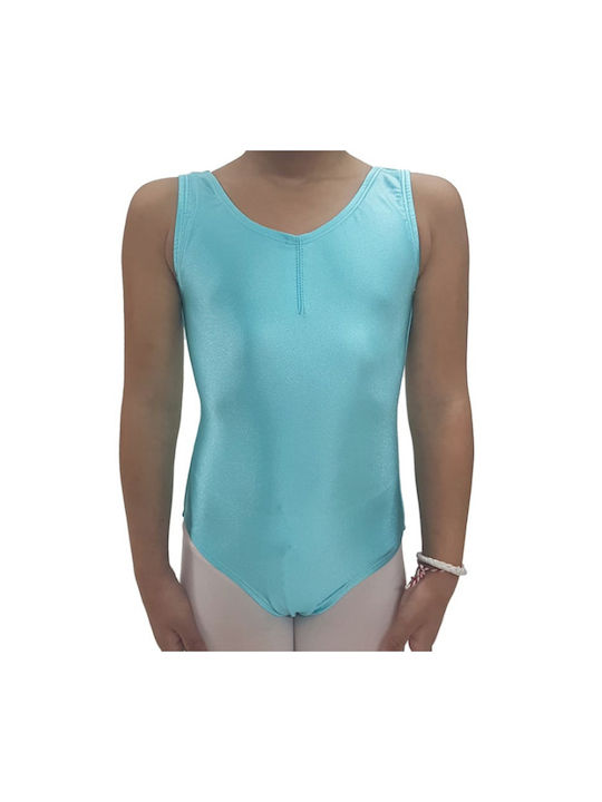 Αμάνικο Παιδικό Κορμάκι Lycra Shiny Go Dance Ac...