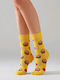 Hoho Socks Дамски Чорапи Жълти