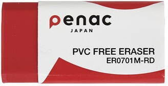 Penac Eraser Penac 100% Rubber 59 X 21 X 10mm Red Color