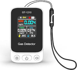 Φορητός Μετρητής Αέρα 5 1 Co2 Tvoc Hcho Θερμοκρασία Υγρασία Gt-1210