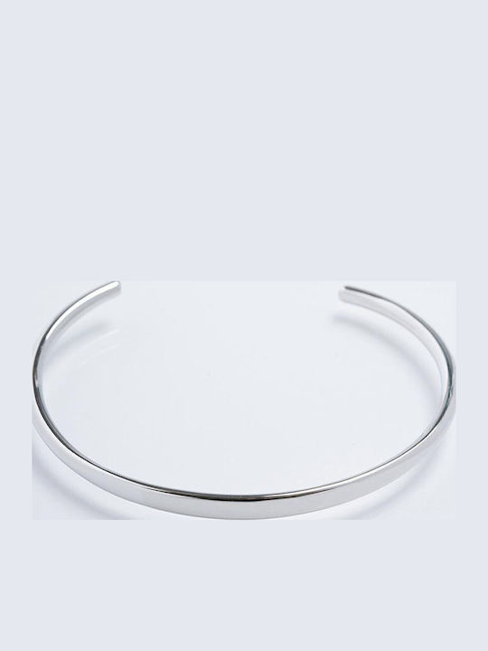 Late Again Women's Bracelet Handcuffs from Stainless Steel