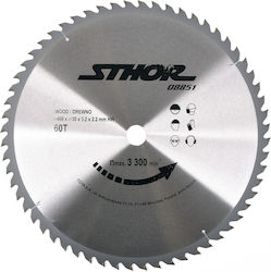 Sthor Circular Saw Blade Carbide 400x30mm Z60 Wood 08851