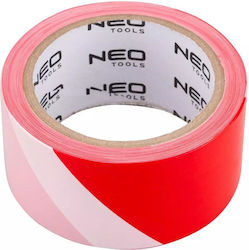 Neo Tools Markierungsband 50mmx100m Rote-Weiß 56-077
