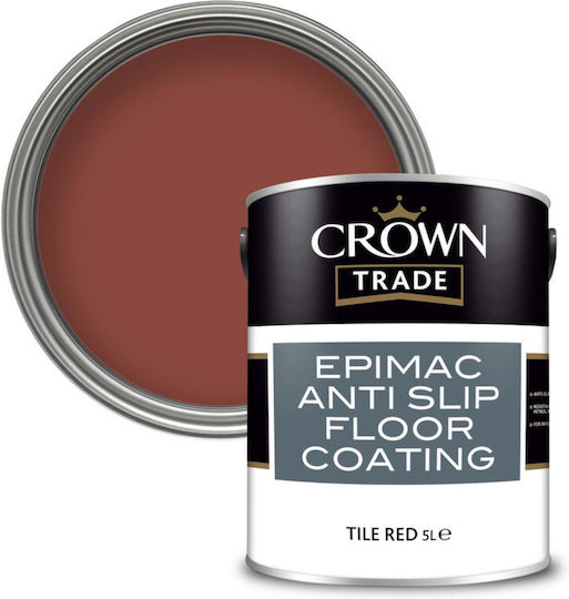 Anti-slip Floor Covering Red 5l