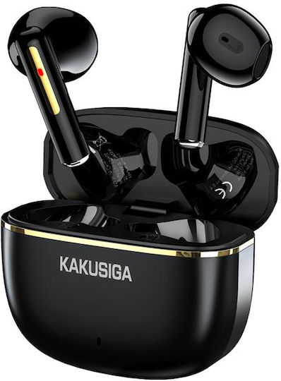 Kakusiga Kakusiga Bluetooth Kopfhörer Ohrstöpsel mit Ladekoffer Schwarze