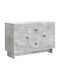 Wooden Sideboard with Drawers Concrete Gray 89x34.5x60cm