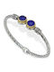 Goudassilver Damen Armband Handschelle Mit Byzantinischem Design Aus Vergoldetem Silber