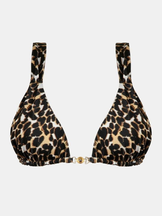 Bikini Triangle B Cup Animal Print Juju