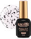 Top Coat Luxorise Flakesart Shine Black Eleganc...