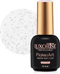 Top Coat Luxorise Flakesart Mat Snowy Elegance ...