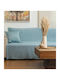 Borea Aura Sofa Throws 2 Seater 180x250cm Petrol Blue