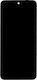 Ecran Display + Cu Mecanism Tactil și Ramă pentru Xiaomi Redmi Note 10/10s (Negru)