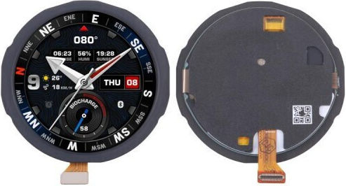 Οθόνη Lcd & Μηχανισμός Αφής Amazfit T-rex 3 Black 3 Χρόνια Εγγύηση