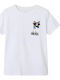Kids Short-Sleeved Blouse Bright White