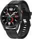 Kingwear L19 Smartwatch with Heart Rate Monitor Black