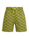 Vilebrequin Ronde Des Tortues Kids Swimwear Swim Shorts Absinthe