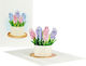 Kiriori Pop 3d Greeting Card Hyacinth
