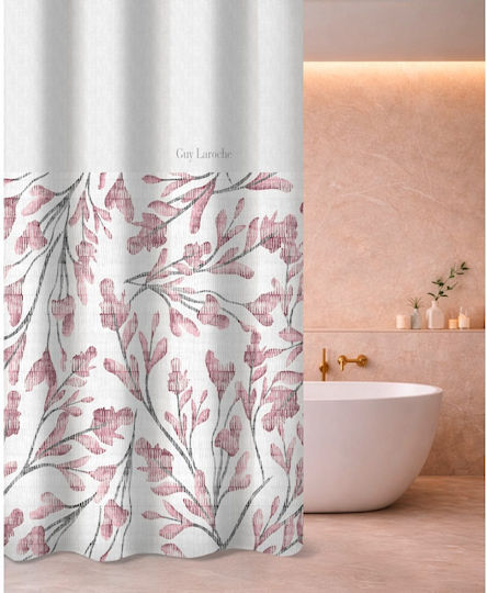 Guy Laroche Ortega Cortină Țesătură De Duș Cu Grommet 240x185cm Melange 1128030126016 Guy Laroche Ortega Cortină Țesătură De Duș Cu Grommet 240x185cm Melange 1128030126016