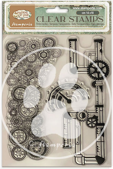Stamperia Stamp 14×18 Cm Gardens Time Tubes