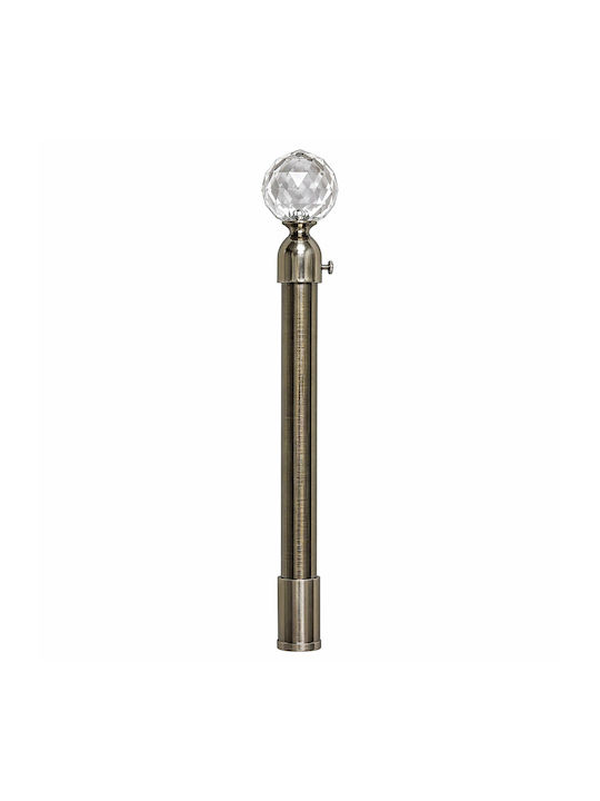 Bară Pliabilă Metalică Pentru Perdele Single Φ16mm 160-310cm Antic