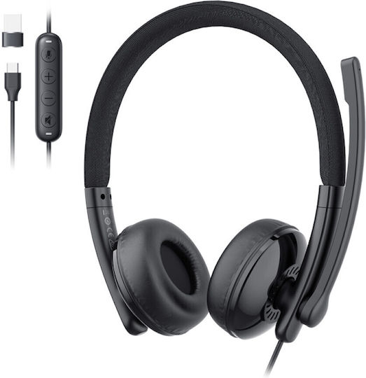Emeet GeniusCall HS50 On Ear Multimedia Headset with Microphone and USB-C Connectivity