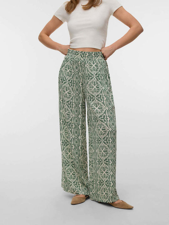 Vero Moda Γυναικεία Παντελόνα σε Wide Γραμμή Τι...